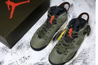 Hyperoad MEDIUM 6 AIR SCOTT OLIVE TRAVIS - JORDAN 1116